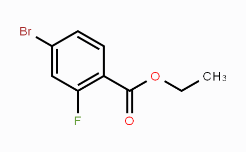 CAS No. 474709-71-2, Ethyl 4-bromo-2-fluorobenzoate