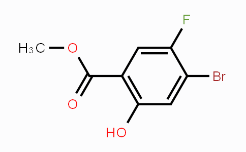 CAS No. 1193162-25-2, Methyl4-bromo-5-fluoro-2-hydroxybenzoate