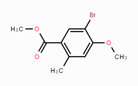 CAS No. 1131587-94-4, Methyl 5-Bromo-4-methoxy-2-methylbenzoate