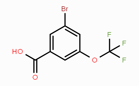 CAS No. 453565-90-7, 3-Bromo-5-(trifluoromethoxy)benzoic acid