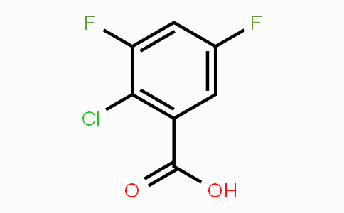 CAS No. 189024-26-8, 2-Chloro-3,5-difluorobenzoic acid