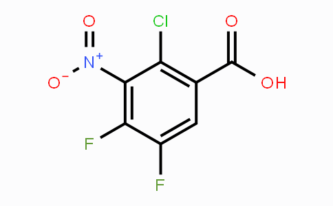 CAS No. 132992-44-0, 2-Chloro-4,5-difluoro-3-nitrobenzoic acid