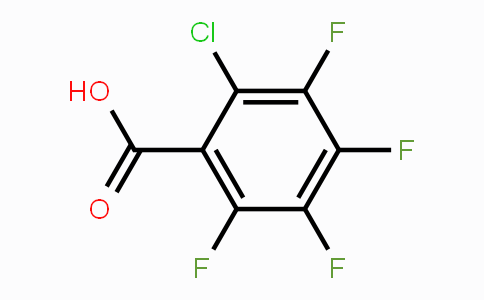 CAS No. 1868-80-0, 6-Chloro-2,3,4,5-tetrafluorobenzoic acid