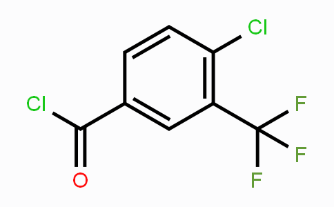 CAS No. 1735-55-3, 4-Chloro-3-(trifluoromethyl)benzoyl chloride