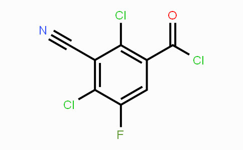 CAS No. 117528-59-3, 3-Cyano-2,4-dichloro-5-fluorobenzoyl chloride