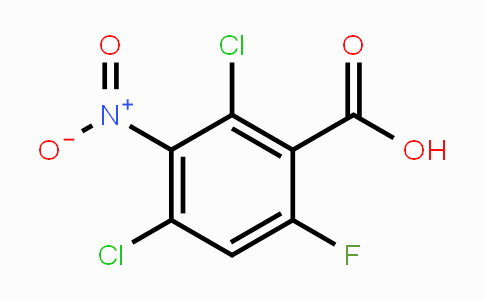 1823915-31-6 | 2,4-二氯-6-氟-3-硝基苯甲酸