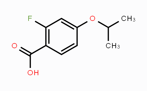 CAS No. 289039-81-2, 2-Fluoro-4-isopropoxybenzoic acid