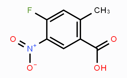 CAS No. 64695-92-7, 4-Fluoro-2-methyl-5-nitrobenzoic acid