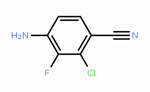 CAS No. 757247-99-7, 4-Amino-2-chloro-3-fluorobenzonitrile