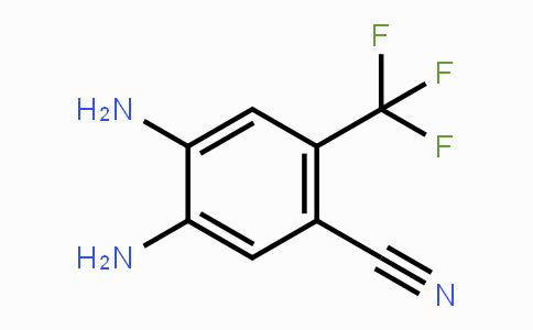 CAS No. 882978-62-3, 4,5-Diamino-2-(trifluoromethyl)benzonitrile