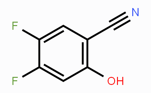 186590-36-3 | 4,5-Difluoro-2-hydroxybenzonitrile