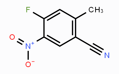 CAS No. 932375-18-3, 4-Fluoro-5-nitro-2-methylbenzonitrile