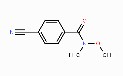 CAS No. 116332-64-0, 4-氰基-N-甲氧基-N-甲基苯甲酰胺