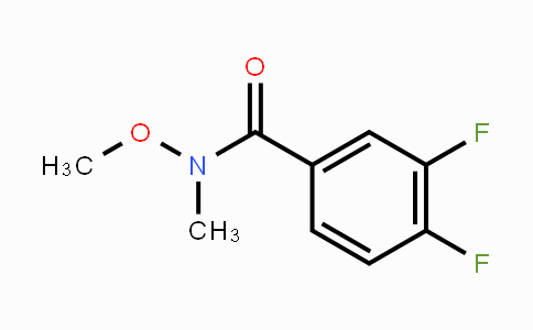 CAS No. 188345-25-7, 3,4-Difluoro-N-methoxy-N-methylbenzamide