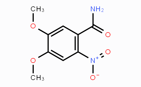 CAS No. 4959-60-8, 4,5-Dimethoxy-2-nitrobenzamide
