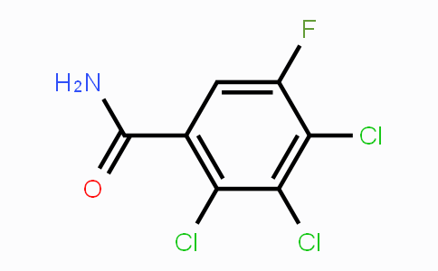 CAS No. 1823069-20-0, 5-Fluoro-2,3,4-trichlorobenzamide