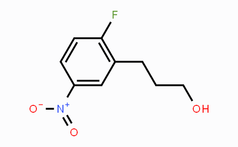 CAS No. 91319-51-6, 2-Fluoro-5-nitrobenznenpropanol
