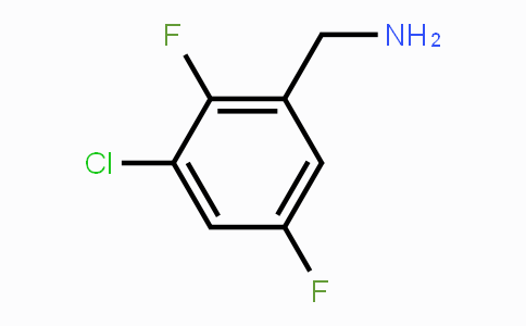 CAS No. 1557849-73-6, 3-Chloro-2,5-difluorobenzyl amine