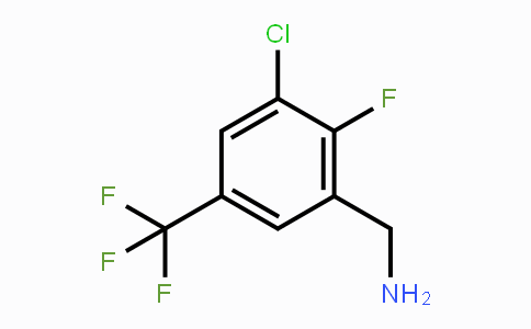 CAS No. 261763-07-9, 3-Chloro-2-fluoro-5-(trifluoromethyl)benzylamine