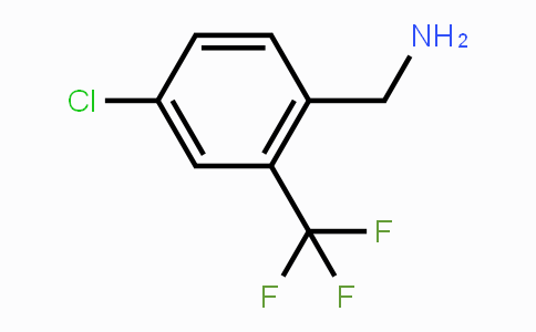 CAS No. 771583-81-4, 4-Chloro-2-(trifluoromethyl)benzylamine