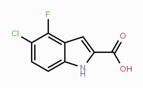 CAS No. 186446-26-4, 5-chloro-4-fluoroindole-2-carboxylic acid