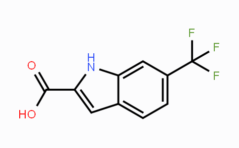 CAS No. 327-20-8, 6-(Trifluoromethyl)indole-2-carboxylic acid