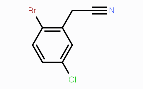 CAS No. 127792-49-8, 2-Bromo-5-chlorophenylacetonitrile