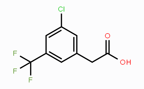 CAS No. 886496-99-7, 3-Chloro-5-(trifluoromethyl)phenylacetic acid