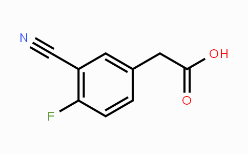 CAS No. 519059-11-1, 3-Cyano-4-fluorophenylacetic acid
