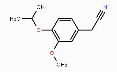 CAS No. 861069-45-6, 4-Isopropoxy-3-methoxyphenylacetonitrile