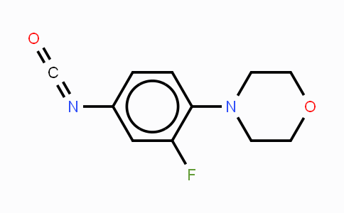 CAS No. 224323-51-7, (3-fluoro-4-(morpholinyl)phenyl)isocyanate