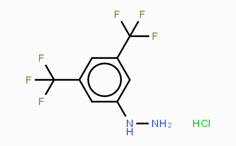 CAS No. 502496-23-3, 3,5-Bis(trifluoromethy)phenylhydrazine hydrochloride