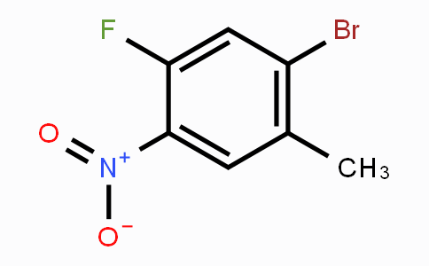 CAS No. 64695-96-1, 2-Bromo-4-fluoro-5-nitrotoluene