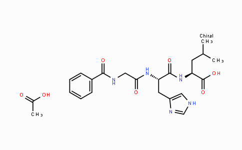 CAS No. 103404-54-2, Hippuryl-His-Leu.Acetate