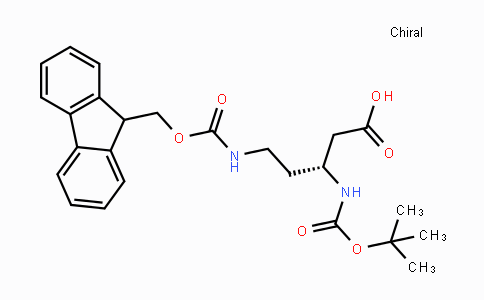 CAS No. 2044710-82-7, (R)-N-Beta-Boc-N-delta-Fmoc-3,5-diaminopentanoic acid