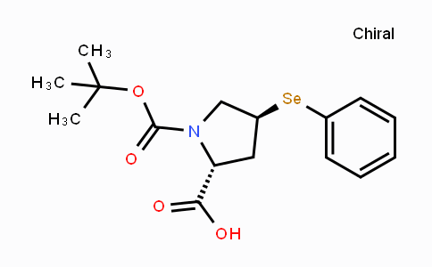 (2R,4S)-1-(tert-Butoxycarbonyl)-4-(phenylselanyl)pyrrolidine-2-carboxylic acid