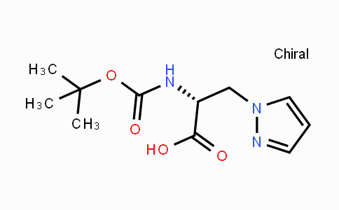348081-42-5 | Boc-3-(1-Pyrazolyl)-D-alanine