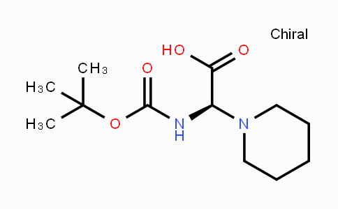 CAS No. 2044709-69-3, Boc-3-(1-piperidinyl)-D-Ala-OH
