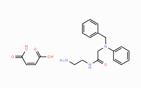 CAS No. 26953-37-7, N-(2-Aminoethyl)-2-(benzylphenylamino)acetamide maleate