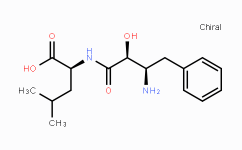 CAS No. 58970-76-6, [(2S,3R)-3-Amino-2-hydroxy-4-phenylbutyryl]-L-leucine