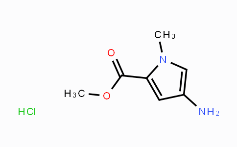 CAS No. 180258-45-1, 4-Amino-1-methyl-1H-pyrrole-2-carboxylic acid-methyl ester HCl