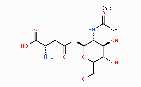 CAS No. 2776-93-4, H-Asn(GlcNAc-β-D)-OH