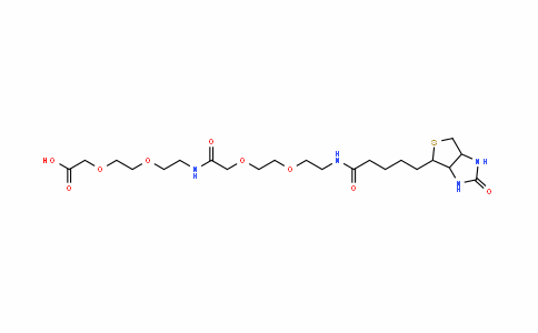 CAS No. 1301706-65-9, Biotinyl-AEEAc-AEEAc-OH