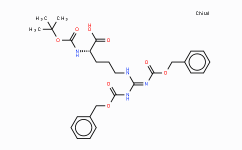 CAS No. 51219-19-3, Boc-Arg(Z)₂-OH