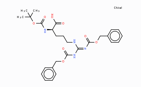 CAS No. 145881-13-6, Boc-D-Arg(Z)₂-OH