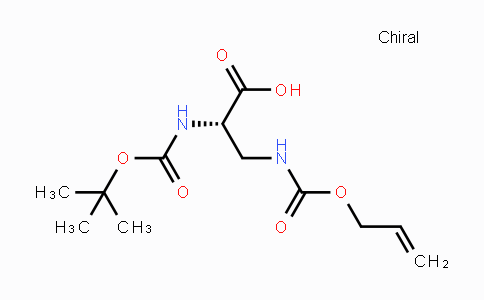 MC436444 | 161561-83-7 | N-叔丁氧羰基-3-烯丙氧羰基氨基-L-丙氨酸