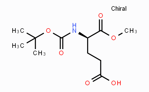 MC436476 | 55227-00-4 | N-叔丁氧羰基-D-谷氨酸 1-甲酯