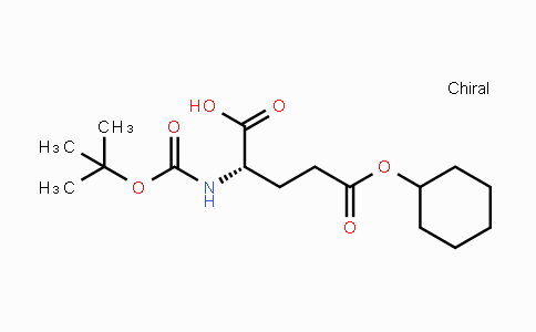 73821-97-3 | N-(叔丁氧羰基)-L-谷氨酸5-环己基酯