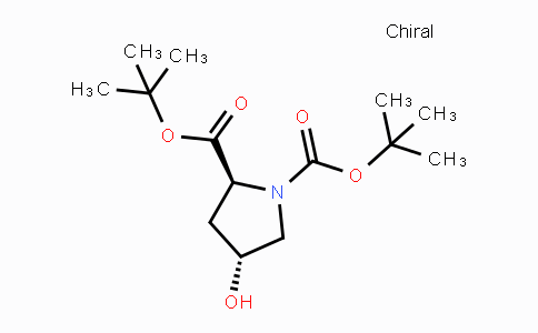 170850-75-6 | (2S,4R)-双-叔丁基4-羟基吡咯烷-1,2-二甲酸酯