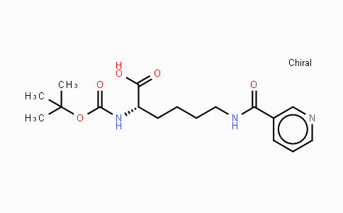 CAS No. 14609-04-2, Boc-Lys(nicotinoyl)-OH
